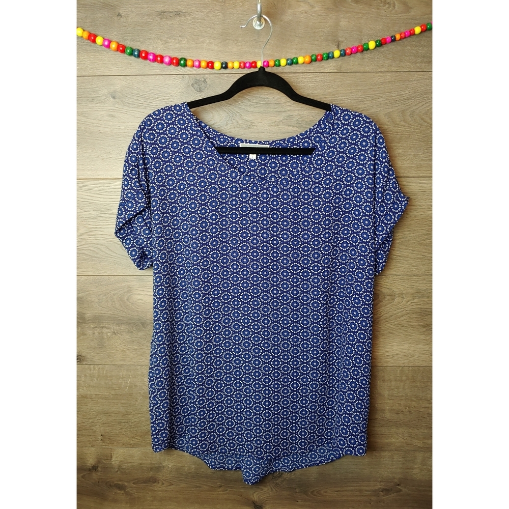 Pleione hi low blouse